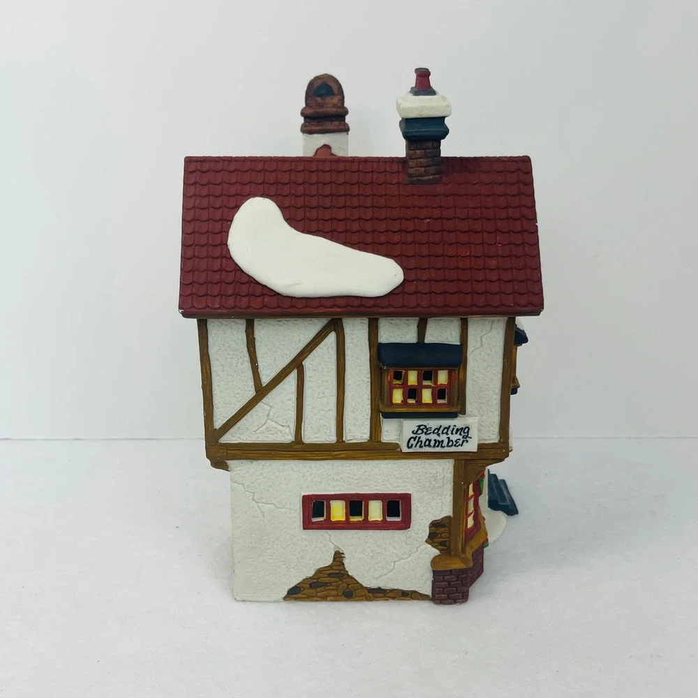Dept 56 Dickens Village Bumpstead Nye Cloaks Canes 58084 Christmas House Lighted